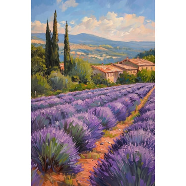 Lavender Canvas canvas